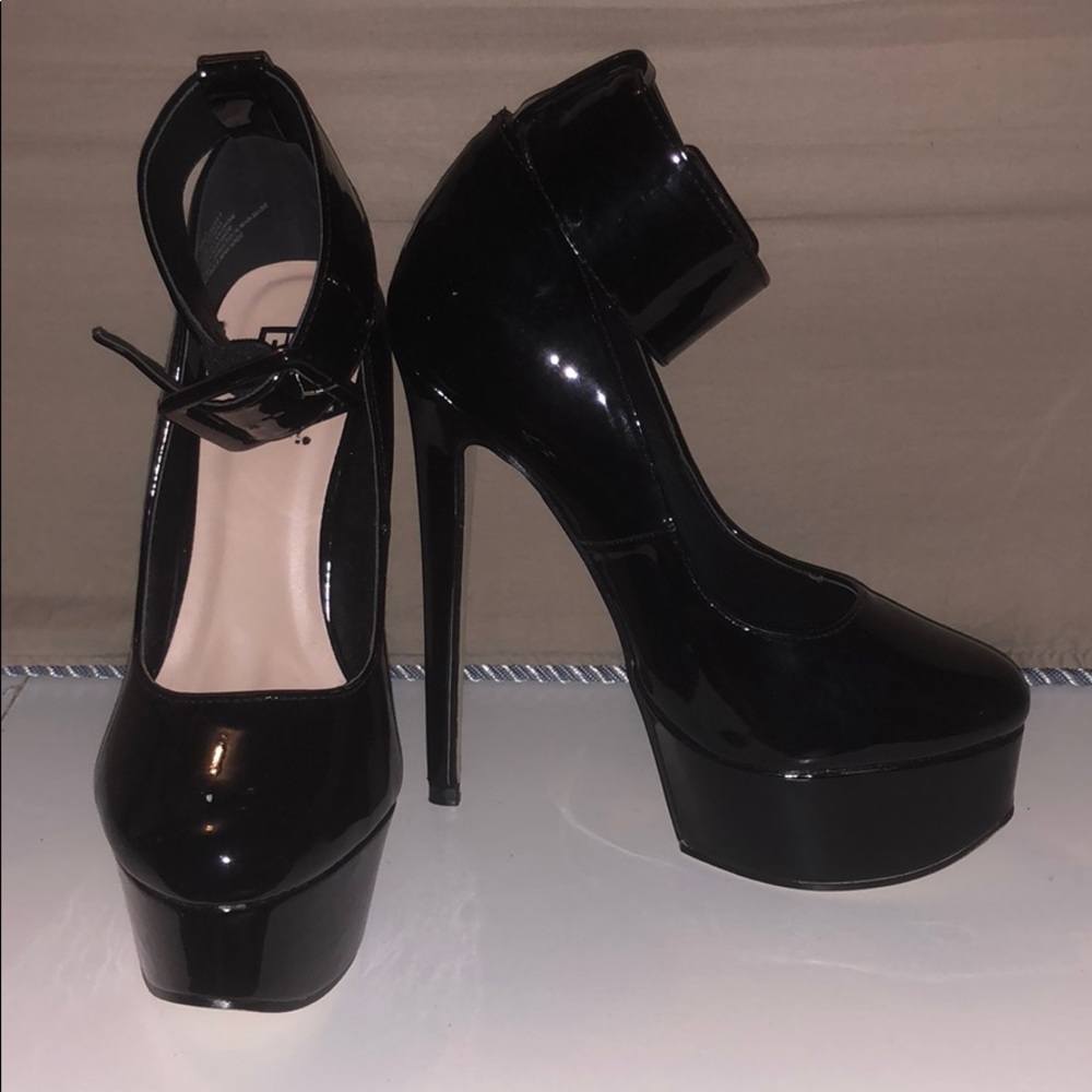 Black heels